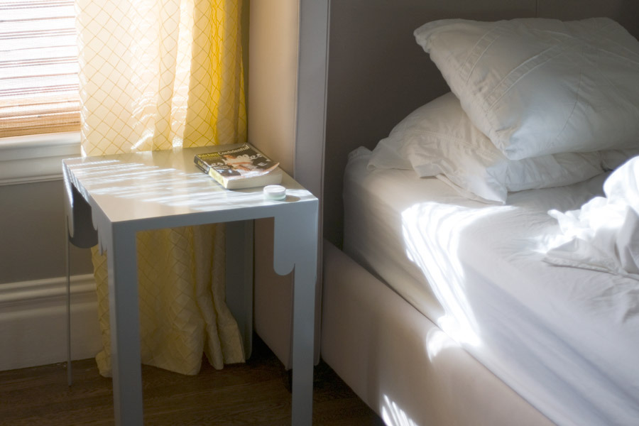 Paint Drip End Tables Matthew Lechowick Design